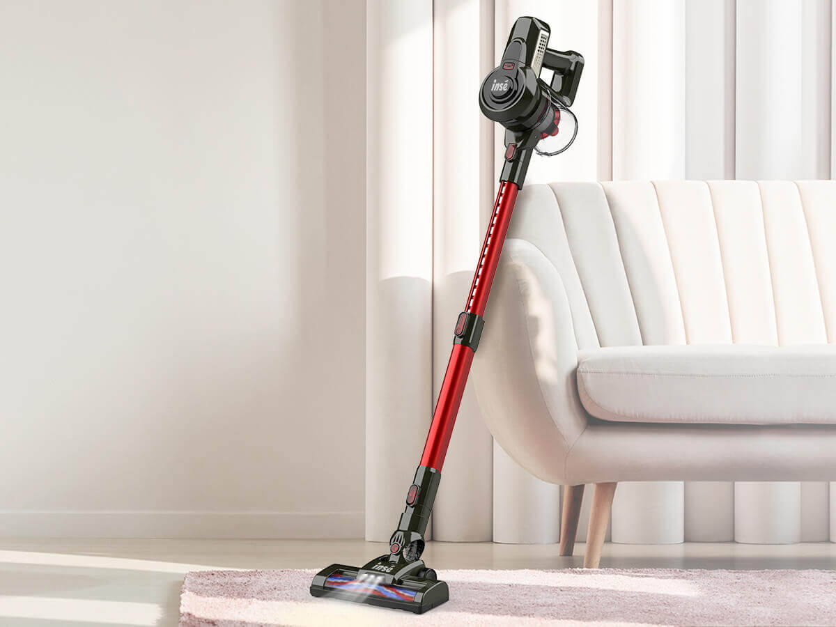 using inse n6 cordless vacuum cleaner (inselife.com)