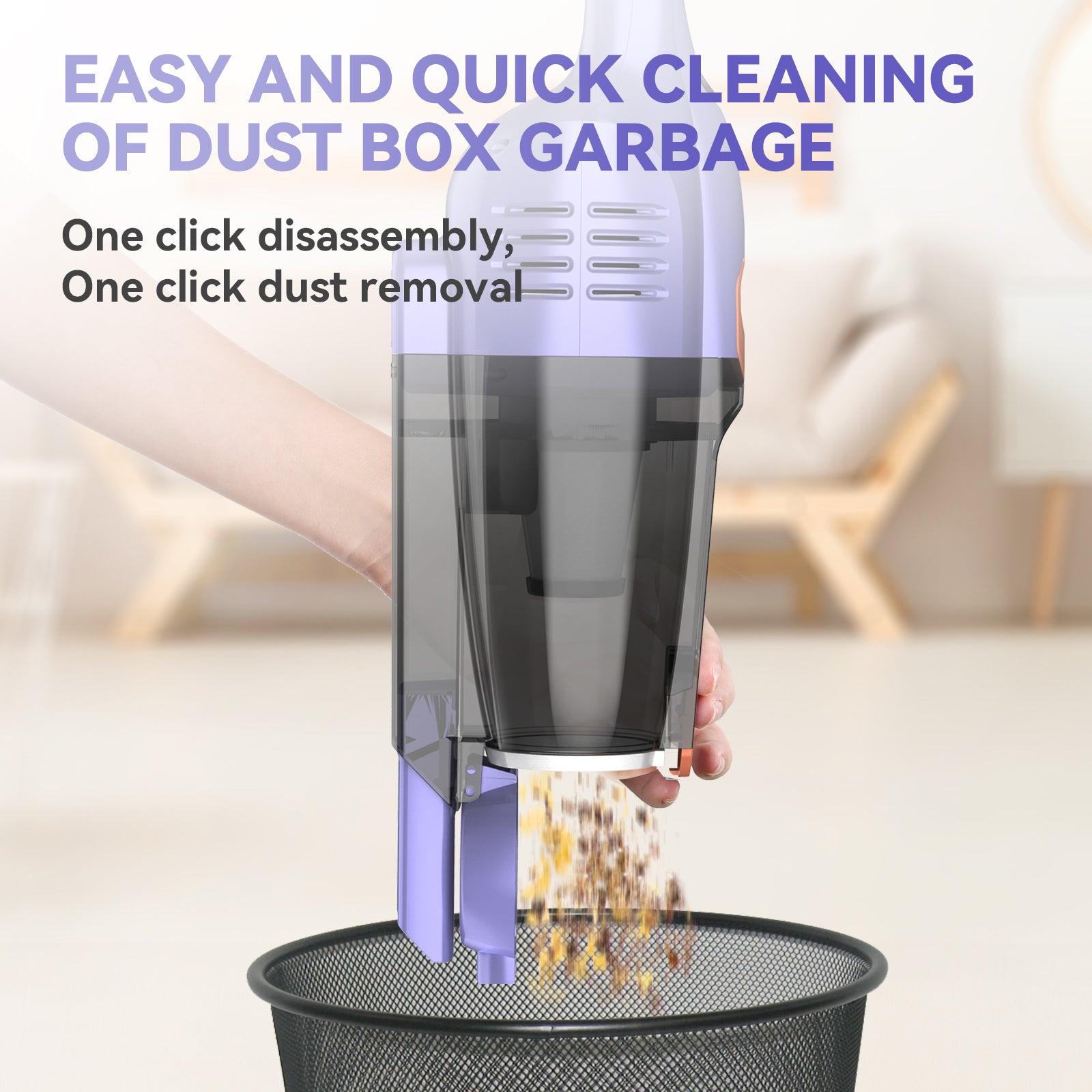 INSE R6X Corded Stick Vacuum Cleaner for Hard floors 15KPa Suction with 600W Motor