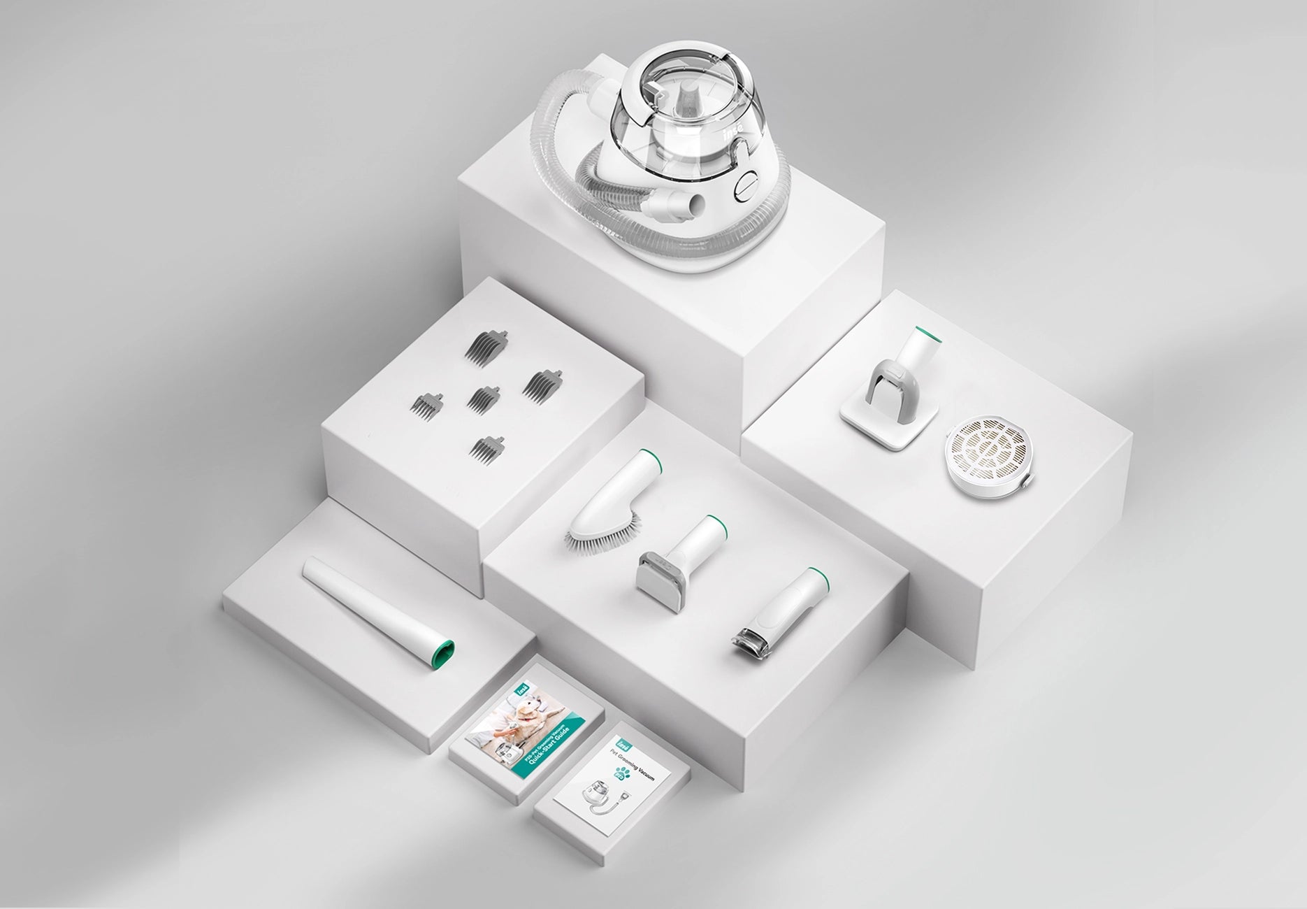 inse p20 pro dog grooming kit with all the parts