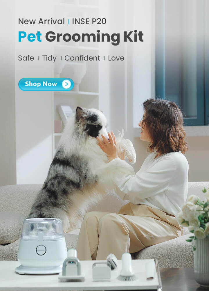 inse p20 pro dog grooming vacuum for dog cat-for mobile-inselife.com