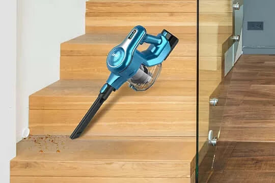 inse s6p pro cordless vacuum with 2 batteries clean stairs with crevice tool-inselife.com