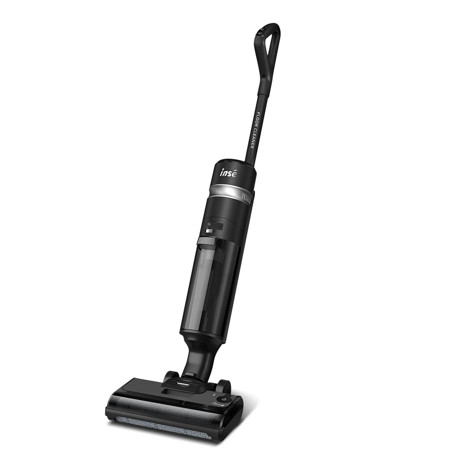 Tineco - Floor One S3 Smart Cordless Wet/Dry Vacuum and Hard Floor Cleaner - Black