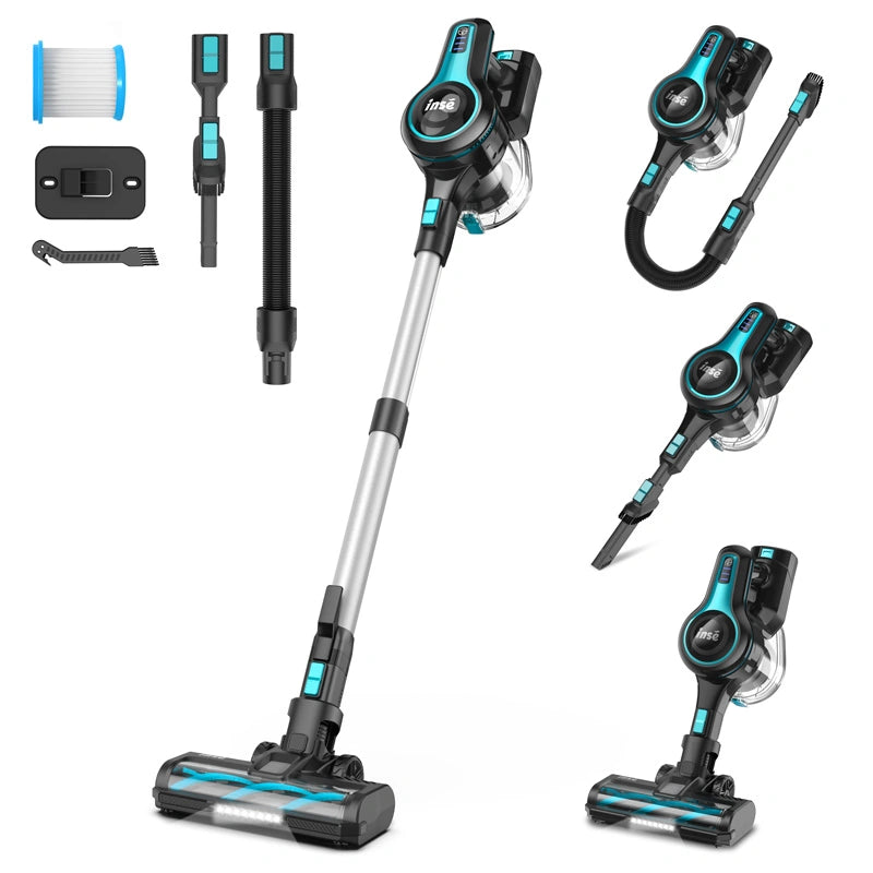 INSE S670 Cordless Vacuum Cleaner green