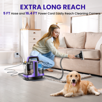 INSE Upholstery Carpet Cleaner Includes 8.5oz Deep Clean Pro Formula, C7