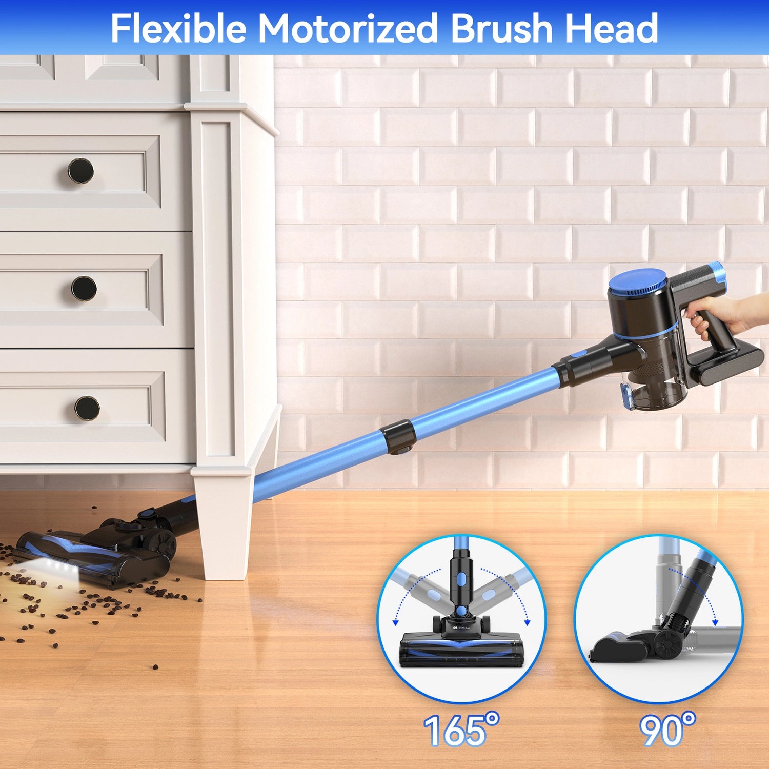 N8 Cordless Stick Vacuum Cleaner for Home Hardwood Floor Carpet Pet Hair