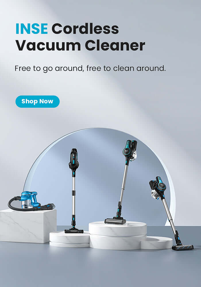 Inse cordless 2025 vacuum cleaner stick