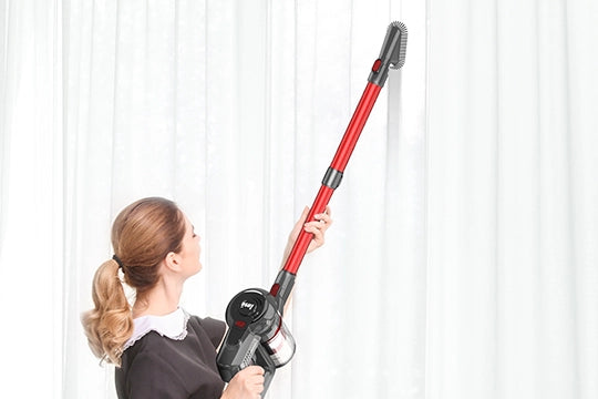 inse n650 cordless vacuum lightweight enough to lift up to clean curtains