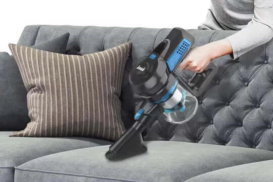 inse n6s lightweight cordless vacuum clean sofa with oval brush-inselife.com