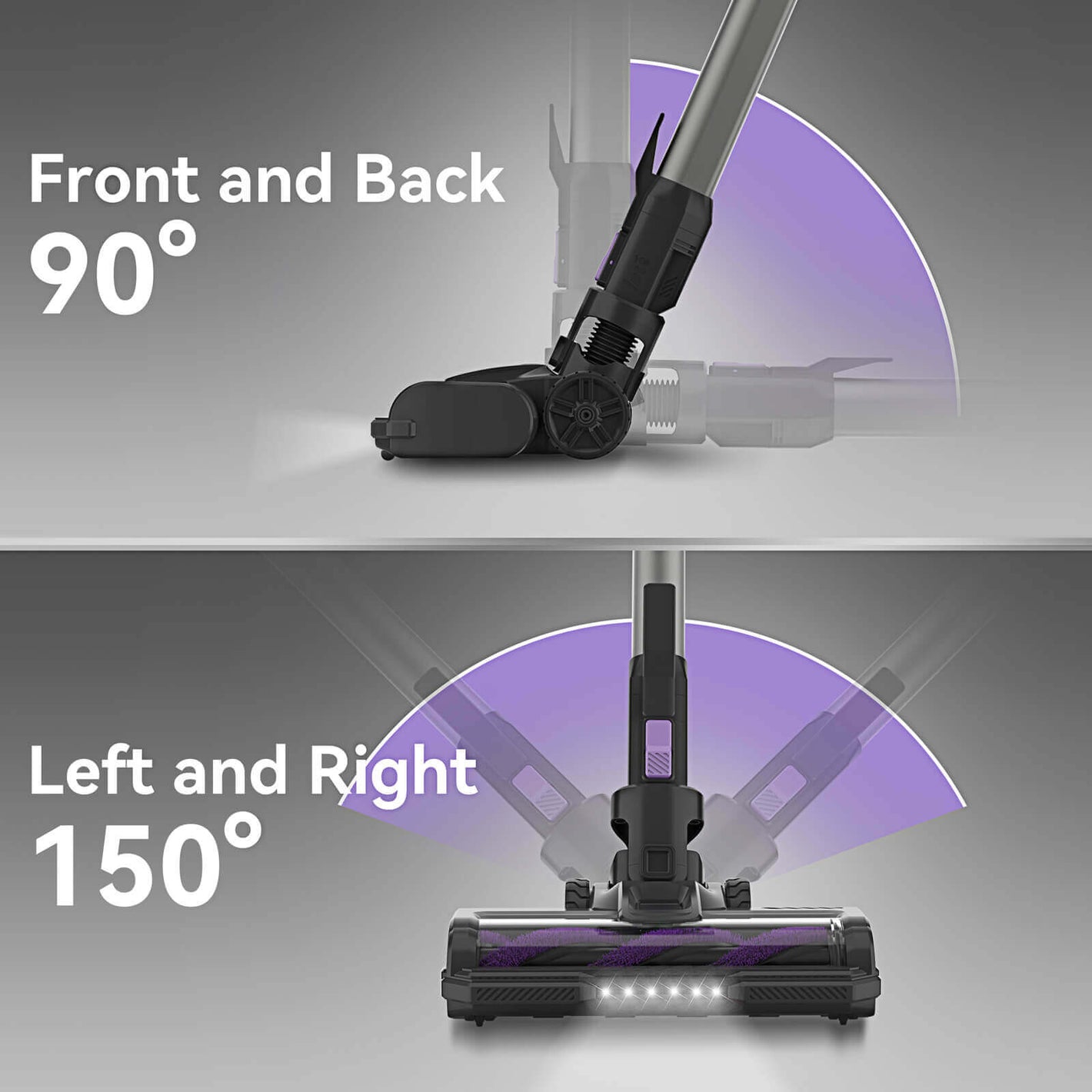 inse s10 cordless vacuum flexible head brush to move-inselife.com