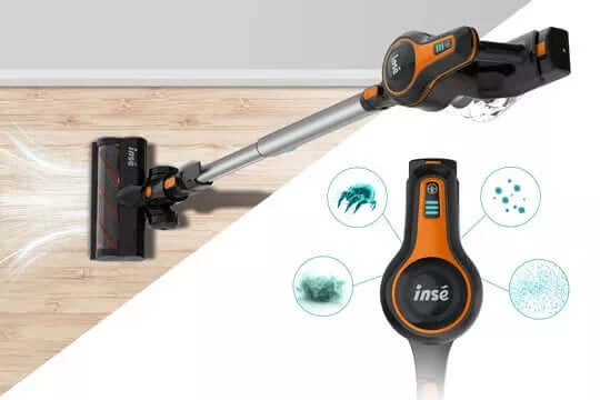 inse s610 cordless hepa vacuum clean bugs and maintain fresh environment-inselife.com