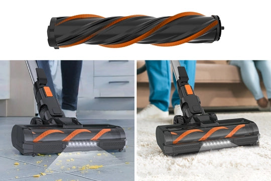 inse s670 cordless stick vacuum multifunction roller brush