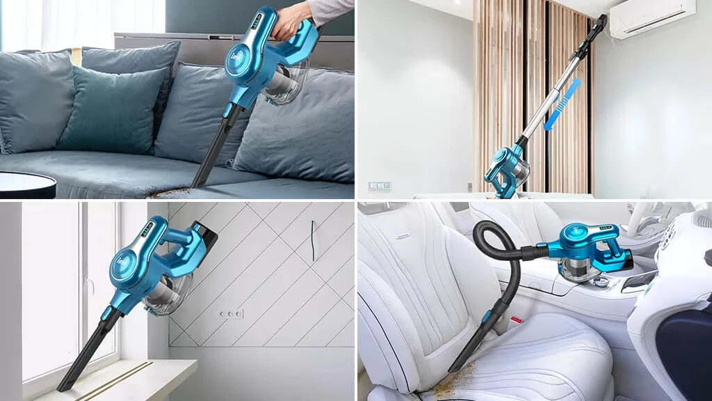 inse s6p pro cordless vacuum with 2 batteries fit any house cleaning needs-inselife.com