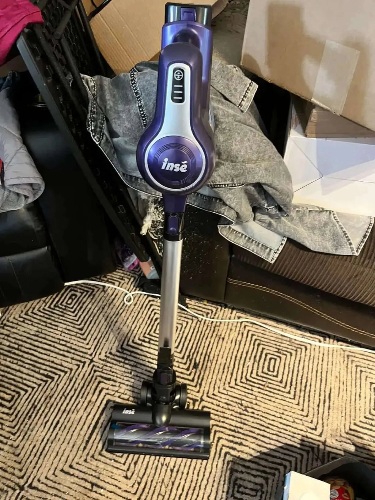 Inse stick vacuum discount review