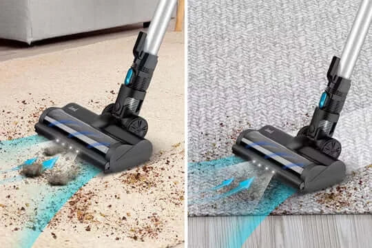 inse s6T pet hair cordless vacuum for low pile carpets-inselife.com