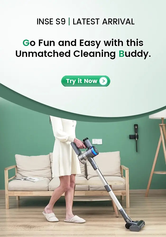 inse s9 cordless vacuum powerful vacuum with special design-banner for mobile-inselife.com