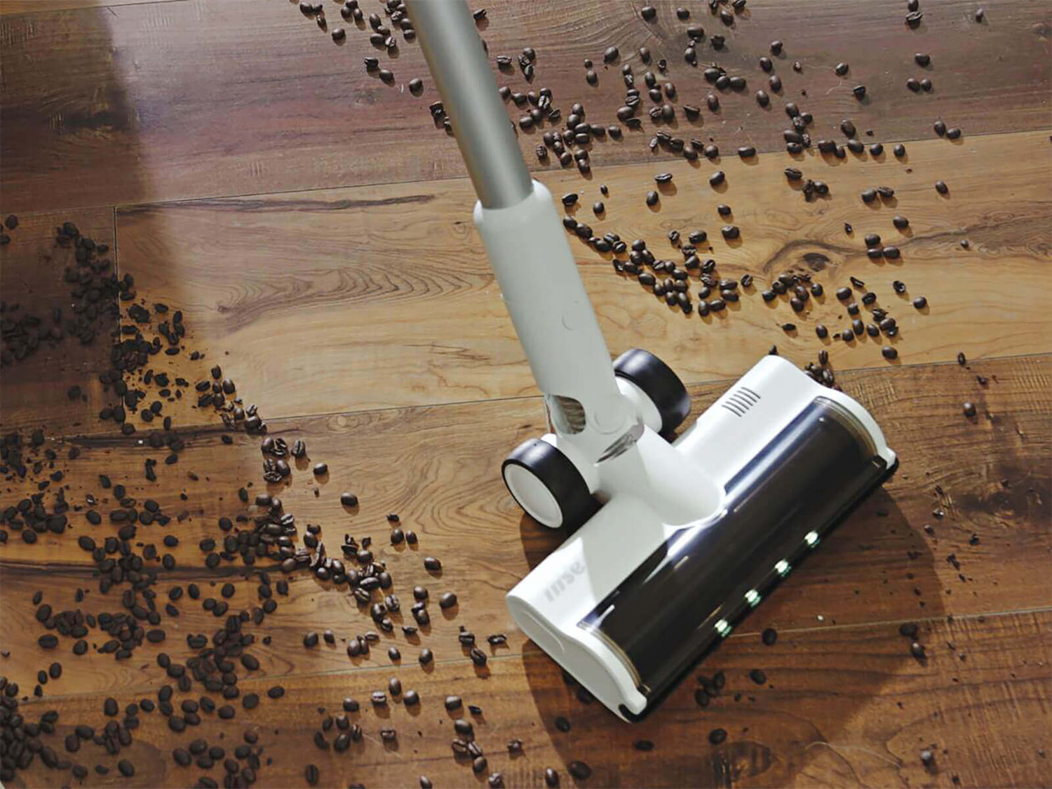 inse v120 cordless suction vacuum-pick up coffee bins-inselife.com