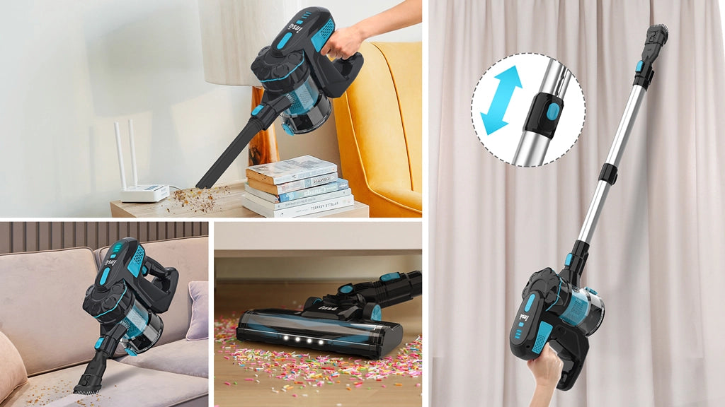 inse v770 cordless stick vacuum suitable for various scenarios-4