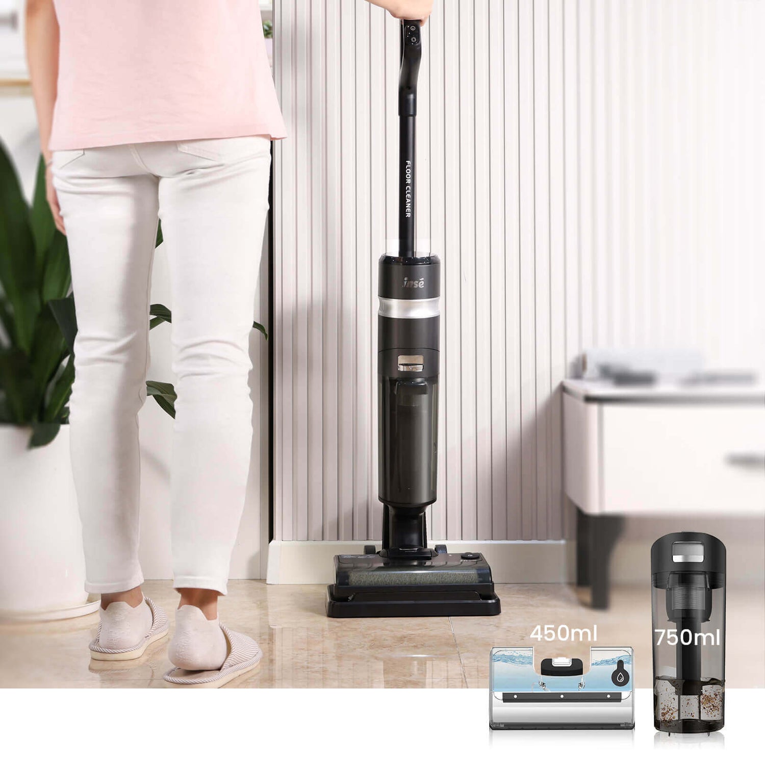 inse w5 wet dry vacuum two water tanks and lift up-inselife.com