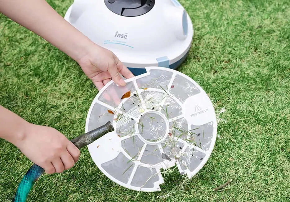 inse y10 cordless pool vacuum - easy to clean-4-inselife.com