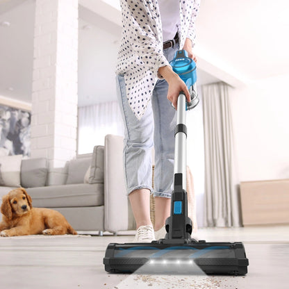 INSE S62 Cordless Vacuum 28Kpa Powerful Suction for Pet Hair Carpets Cleaning