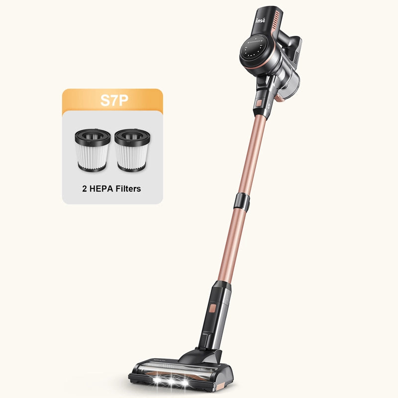 INSE S7P Cordless Stick Vacuum Rechargeable Vac For Hardfloor Carpet