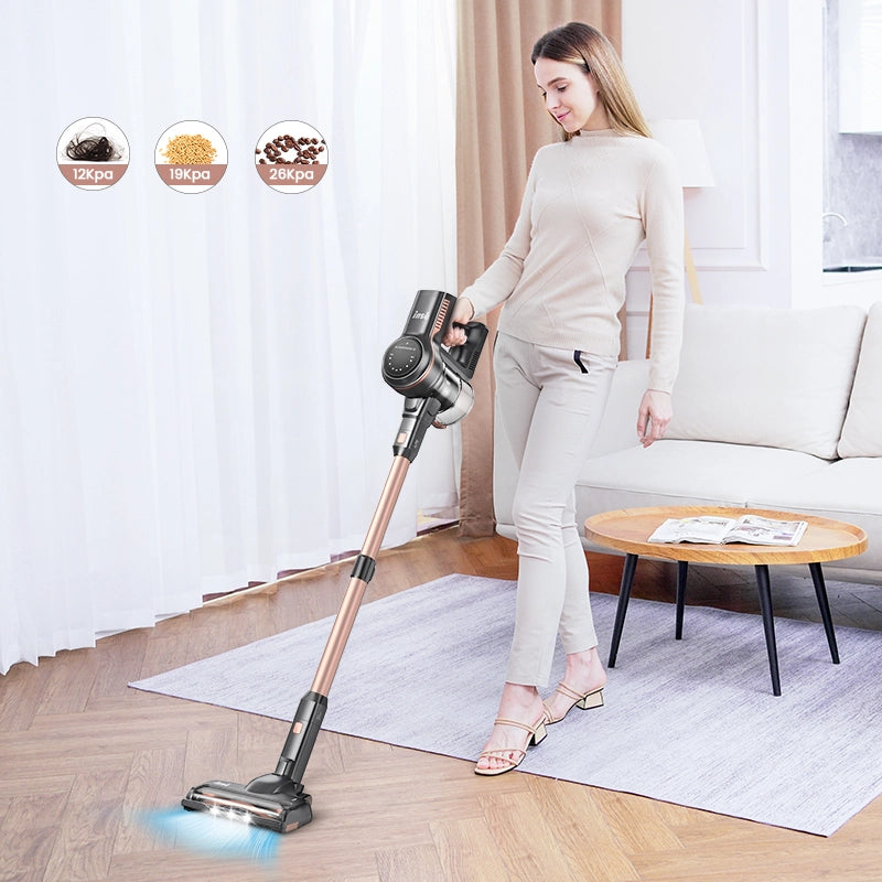 INSE S7P Cordless Stick Vacuum Rechargeable Vac For Hardfloor Carpet