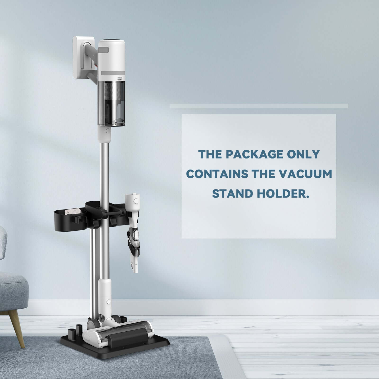 Vacuum Standing Rack INSE Vacuum Stand for Cordless Vacuums