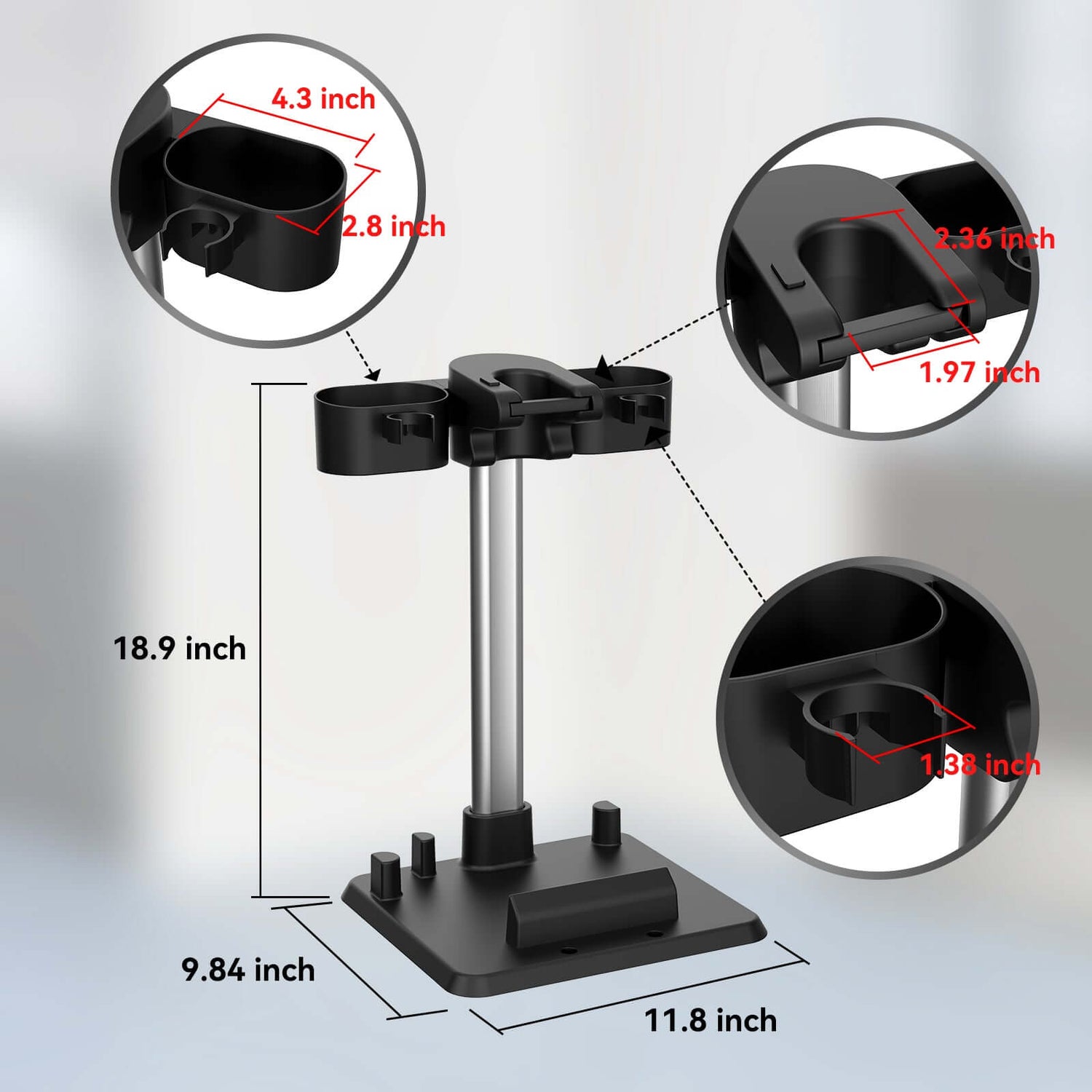 INSE Vacuum Stand for Cordless Vacuums-inselife.com