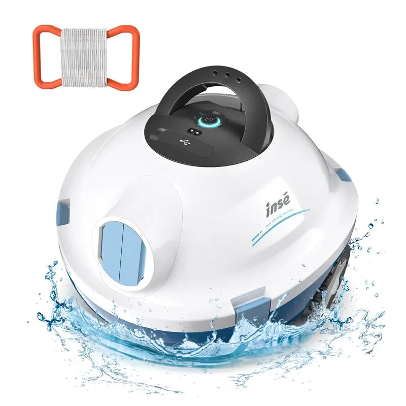 INSE Y10 Cordless Pool Vacuum Robot For Above Ground Pool / Inground Pool