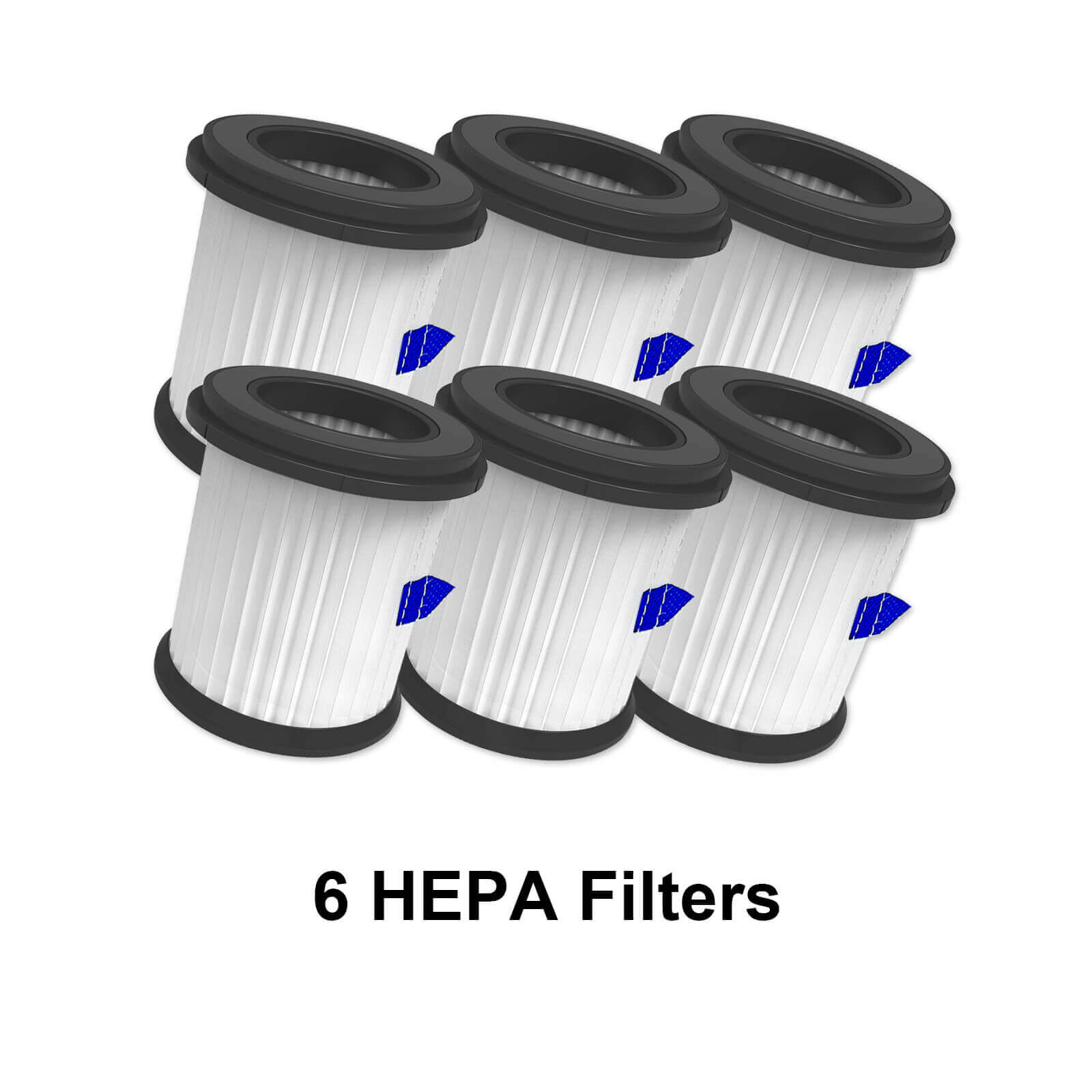 INSE N5S Cordless Vacuum Filters - Updated-Size: HEPA-6 Packs -inselife.com