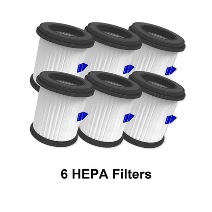 INSE N5S Cordless Vacuum Filters - Updated-Size: HEPA-6 Packs -inselife.com