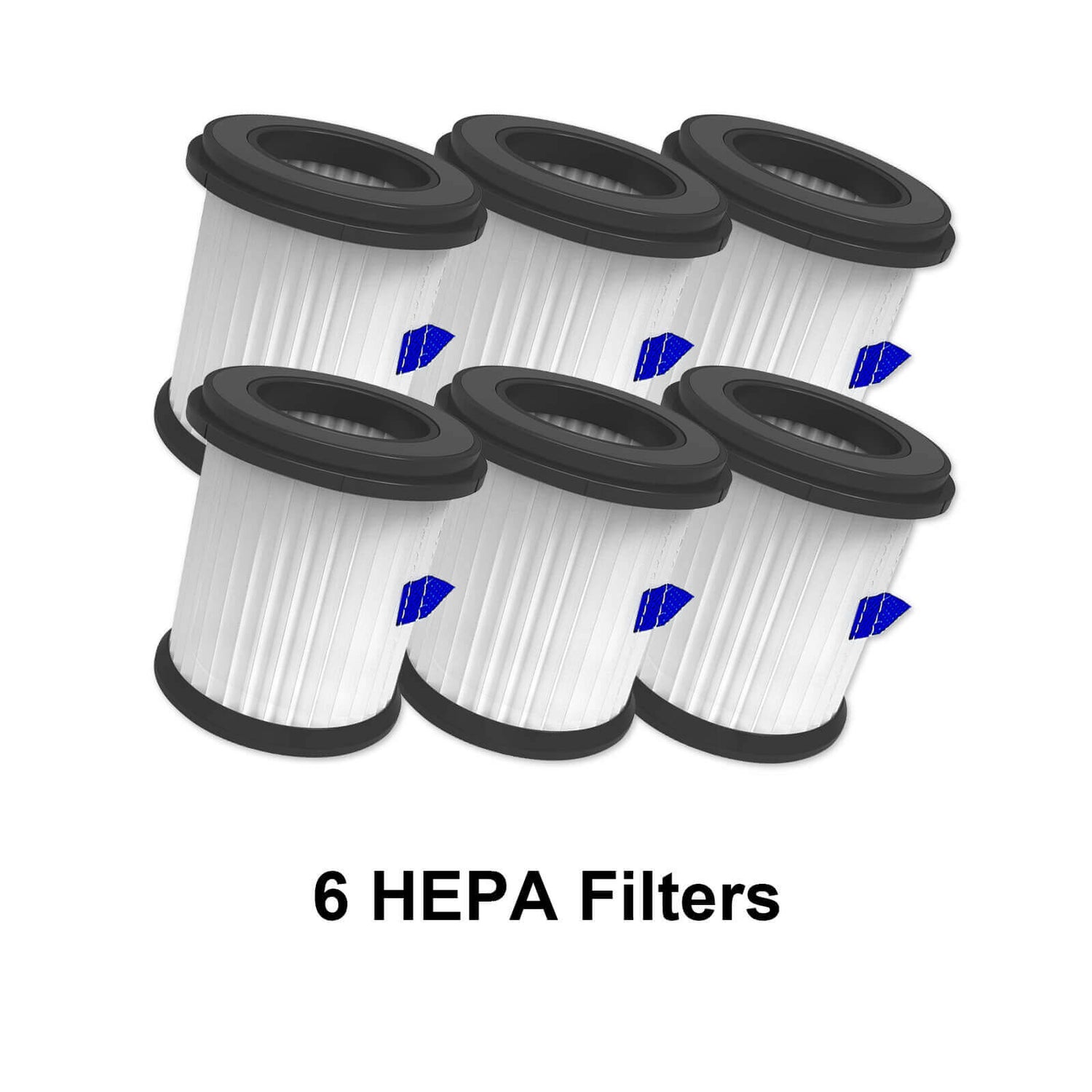 INSE N5S Cordless Vacuum Filters - Updated-Size: HEPA-6 Packs-inselife.com