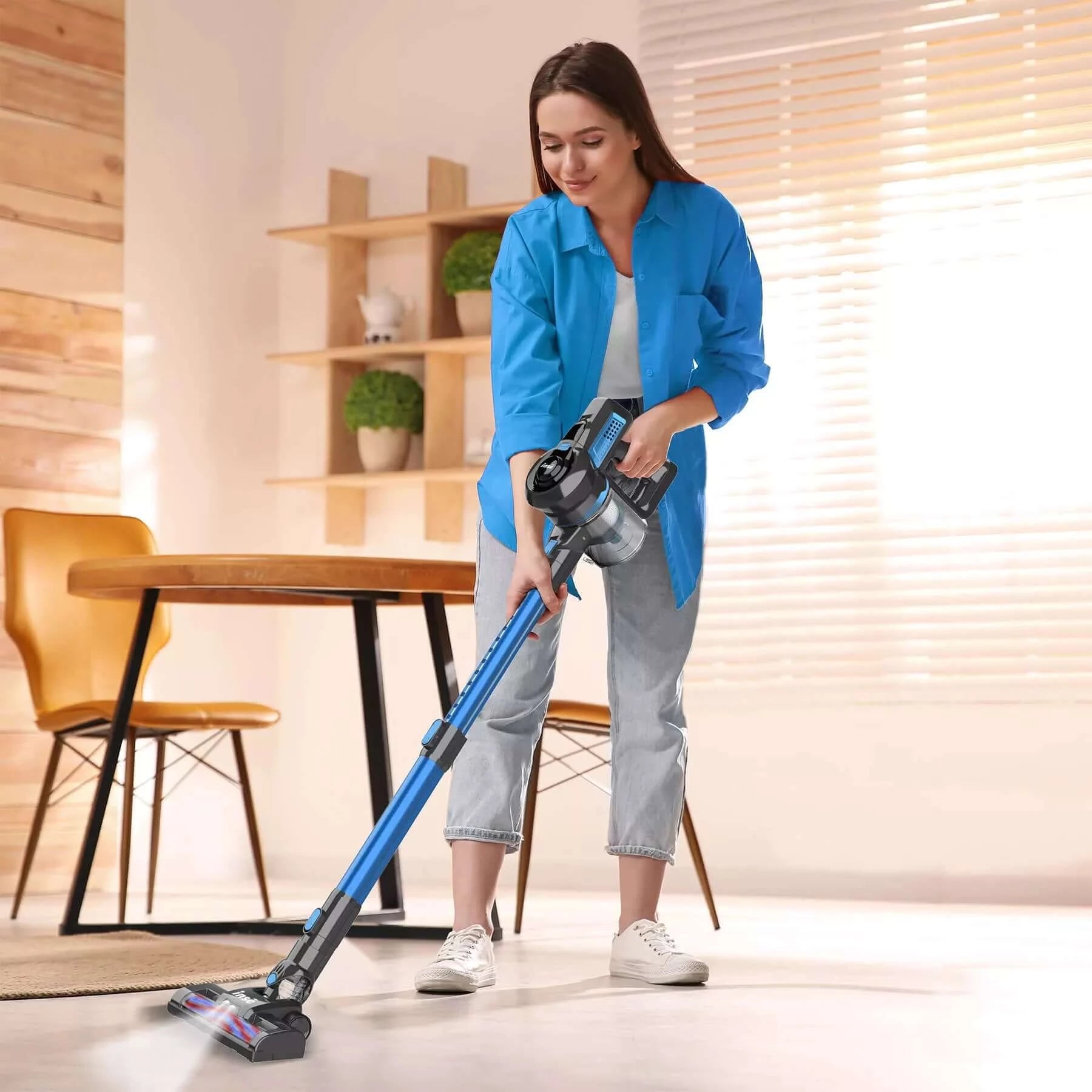 INSE N6S Rechargeable Stick Vacuum for home-inselife.com
